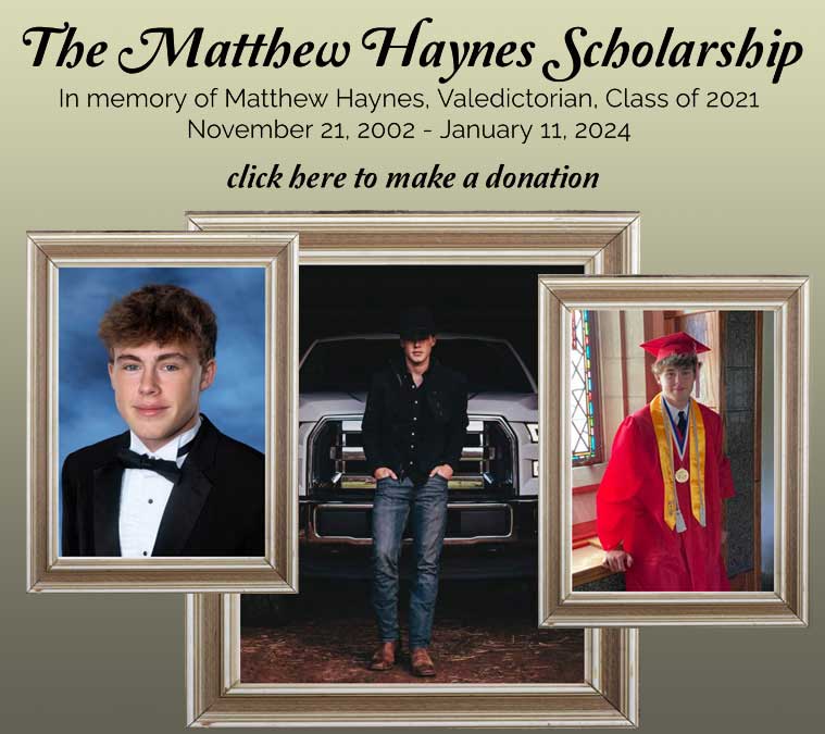 Matthew Haynes Scholarship